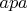 $apa$