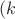$(k$