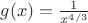 $g(x)=\frac{1}{x^{4/3}}$ $g(x)=\frac{1}{x^{4/3}}$