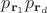 $p_{\mathbf r_1} p_{\mathbf r_d}$