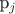 p_j