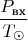 $$\frac{P_{\text {вх}}}{T_{\odot}}$$