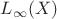 $L_{\infty}(X)$