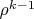 $\rho^{k-1}$