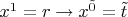 $x^1=r\to x^{\tilde {0}}=\tilde {t}$