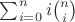 $\sum_{i=0}^{n}i{n \choose i}$