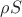 $\rho S$