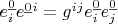 $e^{\underline{0}}_i e^{\underline{0}}^i = g^{ij} e^{\underline{0}}_i e^{\underline{0}}_j$