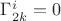 $\Gamma^i_{2k}=0$