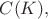 $C(K),$