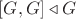 $[G,G] \triangleleft G$