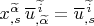 $x^{\widetilde \alpha}_{,s} \, \overline u{}^{\, \widetilde i}_{, \widetilde \alpha}=\overline u{}^{\, \widetilde i}_{, s}$