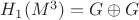 $H_{1}(M^{3})=G \oplus G$