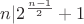$n|2^\frac{n-1}{2}+1$