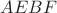 $AEBF$