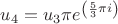 $u_4=u_3\pi e^\left(\frac 5{3} \pi i\right)$