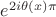 $e^{2i\theta(x)\pi}$