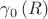 $\[{{\gamma _0}\left( R \right)}\]$