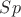$ Sp $