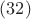 $(3 2)$
