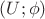 $\[(U;\phi )\]$