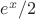 $e^x/2$