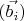 $(\vec {b_i})$