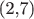 (2,7)