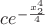 $ce^{-\frac{x_2^4}4}$