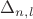 $\Delta_{n,l}$