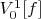 $V_0^1[f]$