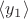 $\langle y_1\rangle$