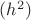$о(h^2)$