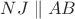 $NJ\parallel AB$