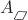 $$A\mkern-2mu{\rotatebox{-60}{\(\lozenge\)}}$$