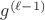 $g^{(\ell-1)}$