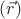 $(\vec{r})$
