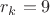 ${r_k}={9}$