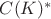 $C(K)^*$