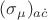 $(\sigma_{\mu})_{a\dot{c}}$