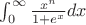 $\int_0^{\infty} \frac{x^n}{1+e^x}dx$