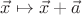 $\vec{x}\mapsto \vec{x}+\vec{a}$