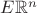 $E \mathbb {R}^n$
