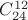 $C_{24}^{12}$