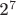 2^7
