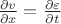 $\frac{\partial v}{\partial x}=\frac{\partial \varepsilon}{\partial t}$