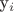 y_i
