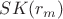 $SK(r_m)$