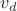 $v_d$ $v_d$