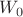 $W_{0}$